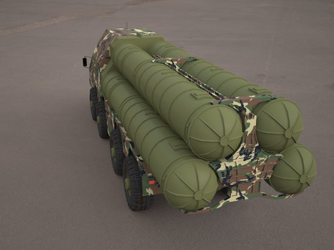 S300 pmu military air defense 3D Model