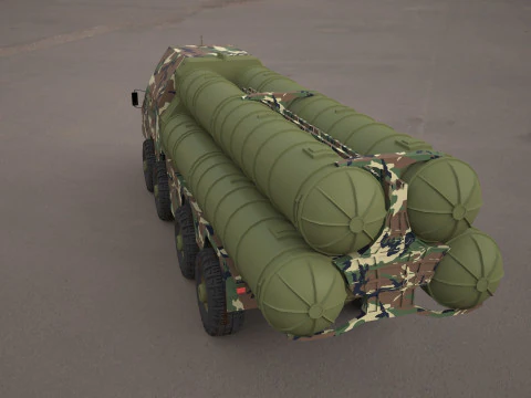 S300 pmu military air defense 3D Model