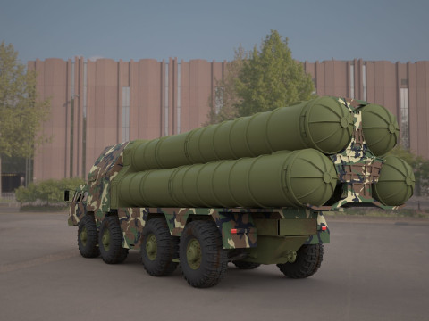 S300 pmu military air defense 3D Model