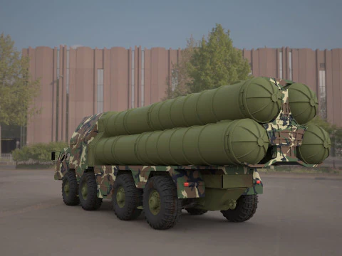 S300 pmu military air defense 3D Model