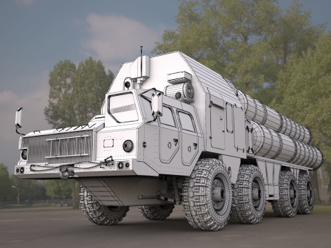 S300 pmu military air defense 3D Model