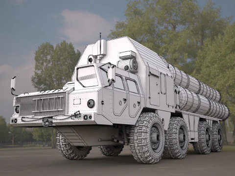 S300 pmu military air defense 3D Model