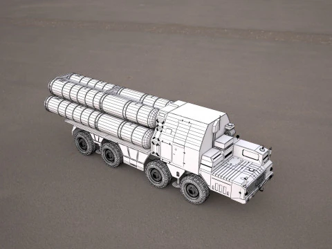 S300 pmu military air defense 3D Model