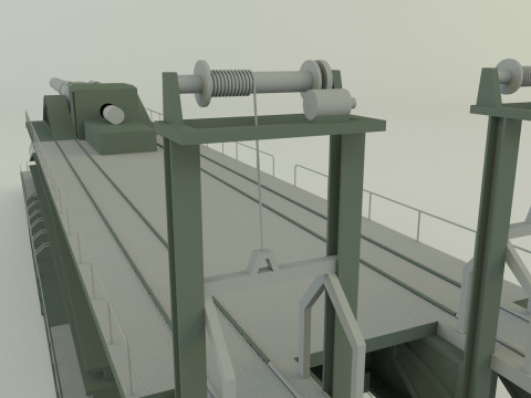 Schwerer Gustav 3D Модель