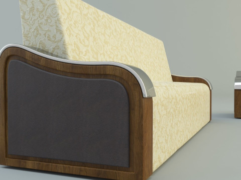 Sofa coffee table Model 3D