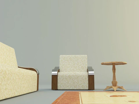 Sofa coffee table 3D Model