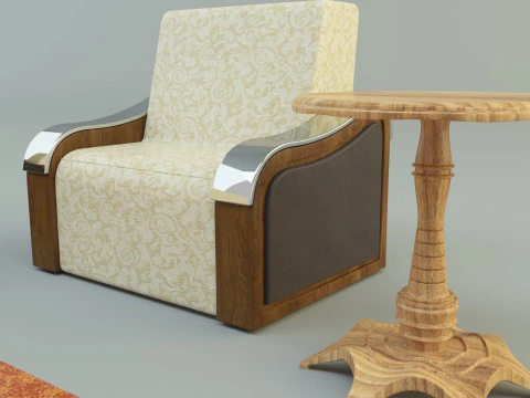 Sofa coffee table 3D Model