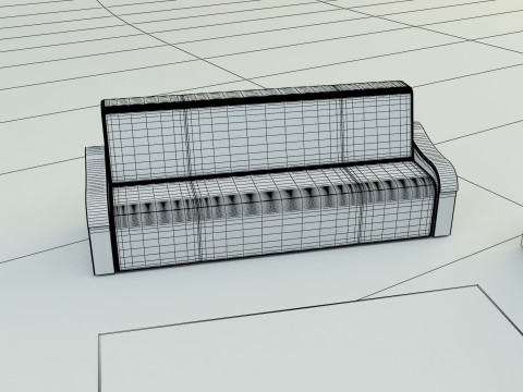 Sofa coffee table Model 3D