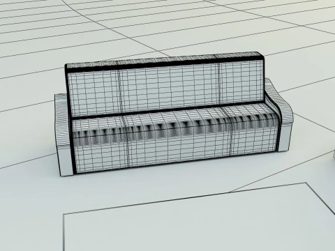 Sofa coffee table 3D Model