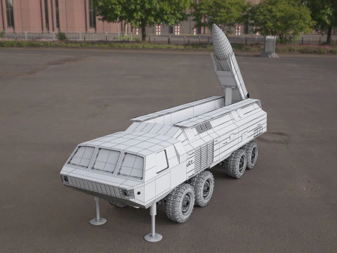SOVIET OKA SS 23 SPIDER 3D Model