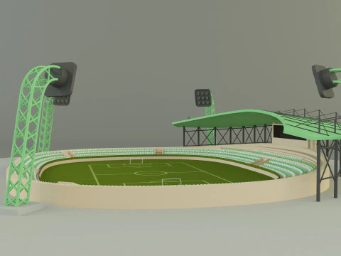 스타디움 모델 365 3D 모델