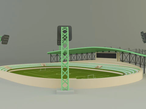 스타디움 모델 365 3D 모델