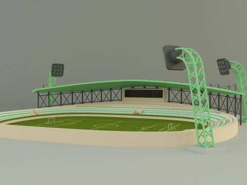 스타디움 모델 365 3D 모델