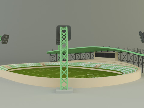 Stadium model 365 Model 3D