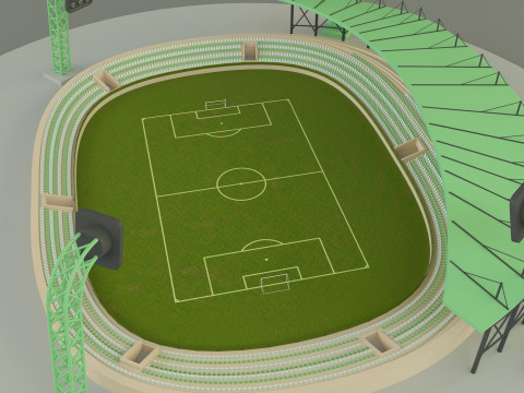 Stadium model 365 Model 3D