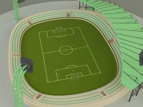 스타디움 모델 365 3D 모델