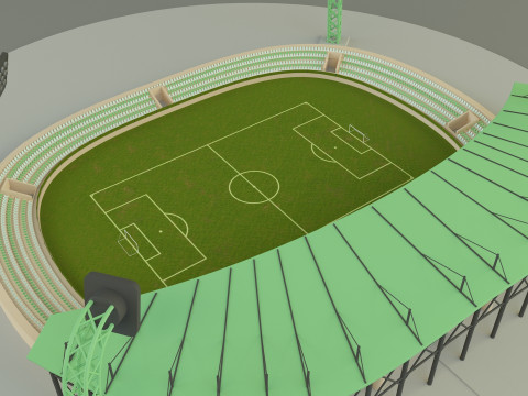 Stadium model 365 Model 3D