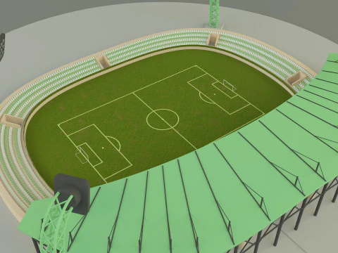 스타디움 모델 365 3D 모델