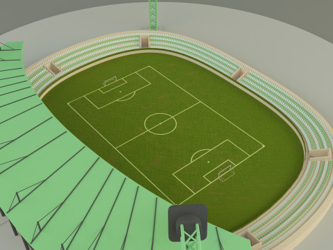 Stadium model 365 Model 3D