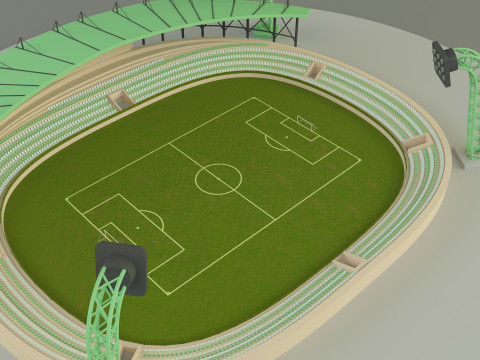 Stadium model 365 Model 3D