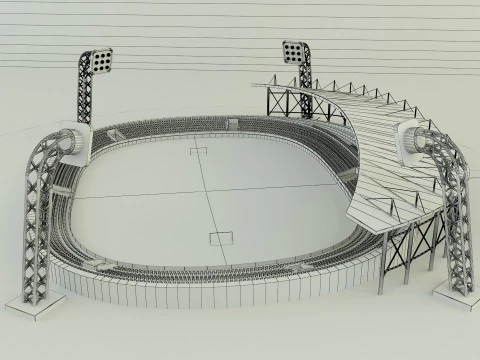 스타디움 모델 365 3D 모델