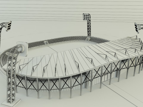 Stadium model 365 Model 3D