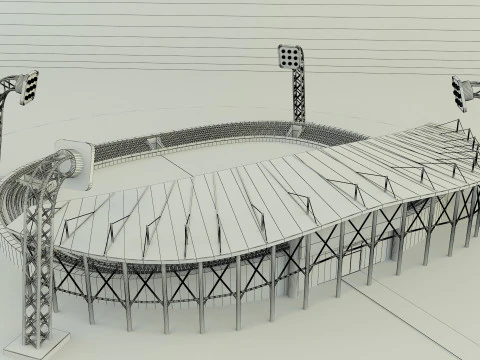 스타디움 모델 365 3D 모델