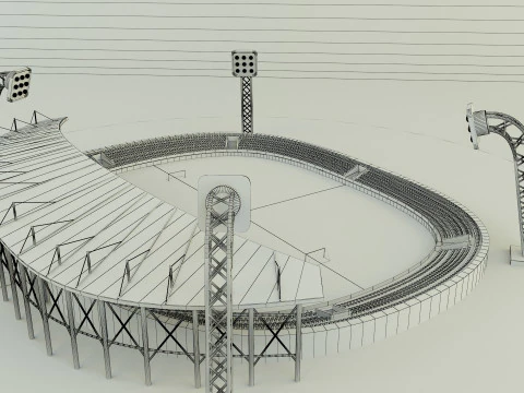 스타디움 모델 365 3D 모델