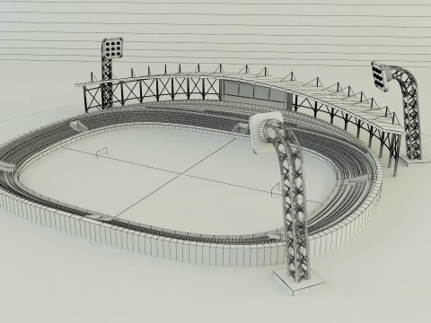 스타디움 모델 365 3D 모델