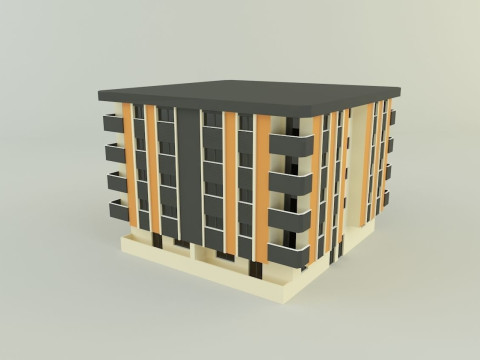 3d building 584 Modelo 3D