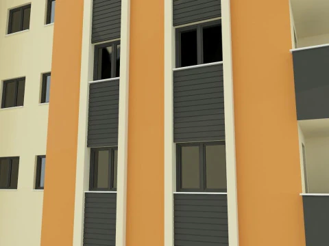 3d building 584 3D Model