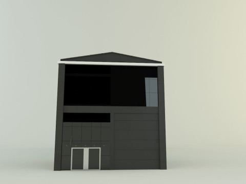 3d building 586 3D Модель
