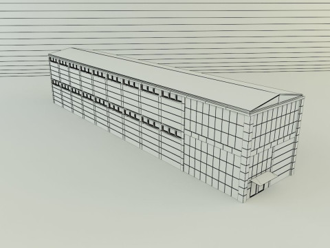 3d building 586 3D Модель