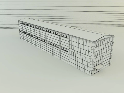 3d building 586 3D Model
