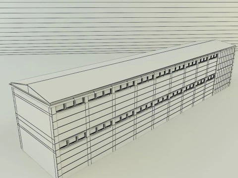 3d building 586 3D Model