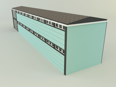 3d building 586 3D Модель