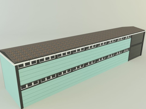 3d building 586 3D Модель