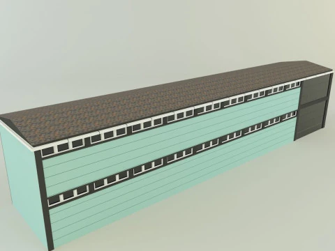 3d building 586 3D Model