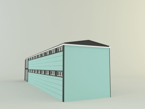 3d building 586 3D Модель