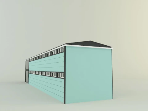 3d building 586 3D Model