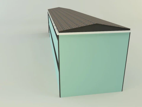 3d building 586 3D Model
