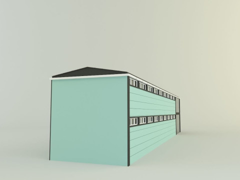 3d building 586 3D Модель