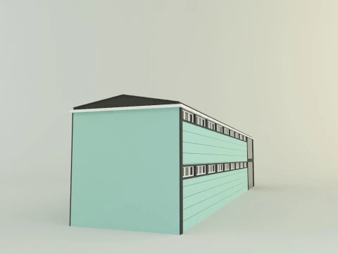 3d building 586 3D Model