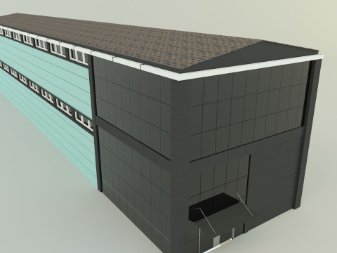3d building 586 3D Модель