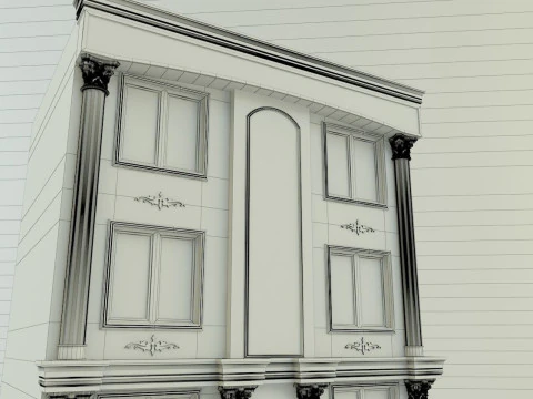 Building 582 classic 3D Model