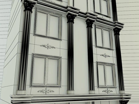 Building 582 classic 3D Model
