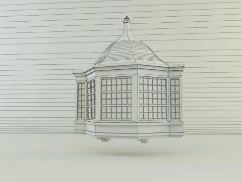 Building doors glass models various models 3D Model