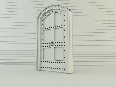 Building doors glass models various models 3Dモデル
