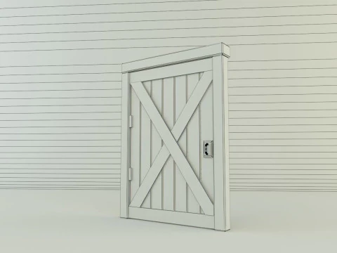Building doors glass models various models 3D Model