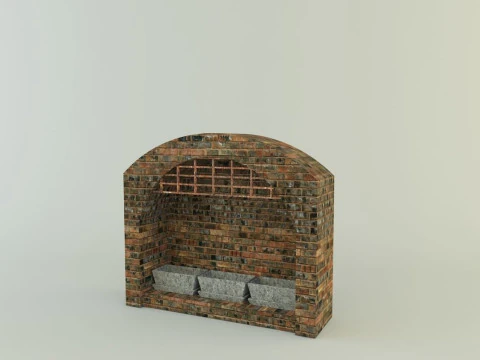 Building doors glass models various models 3D Model